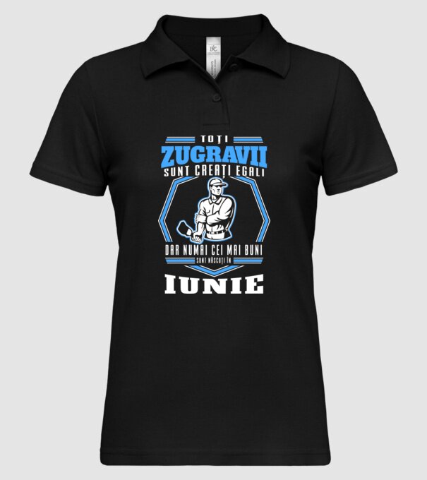 Toți zugravii sunt creați egali, dar numai cei mai buni sunt născuți în iunie model negru pe tricou
