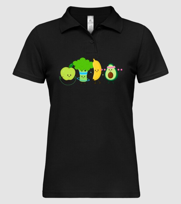 Vegan model negru pe tricou