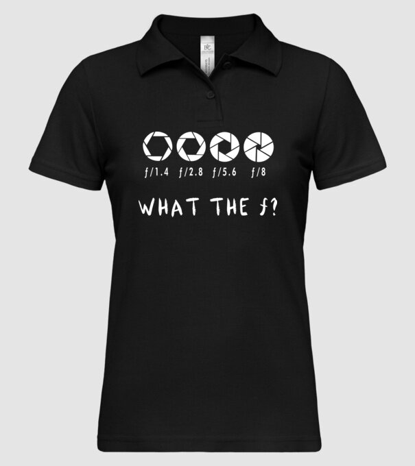 what the f model negru pe tricou
