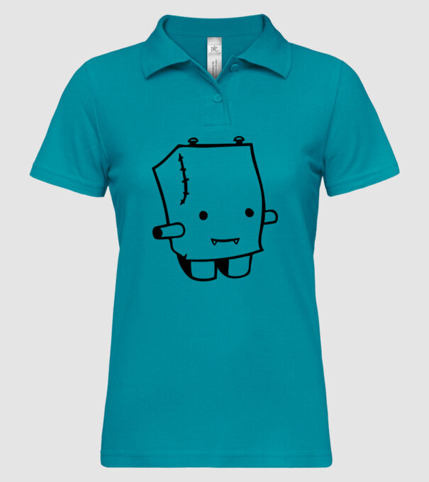 monstru1 model turcoaz pe tricou