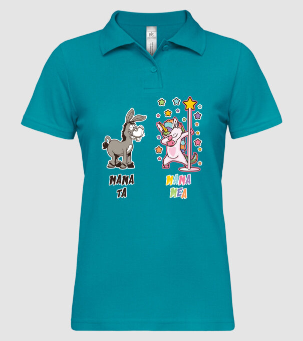 mama ta - mama mea model turcoaz pe tricou