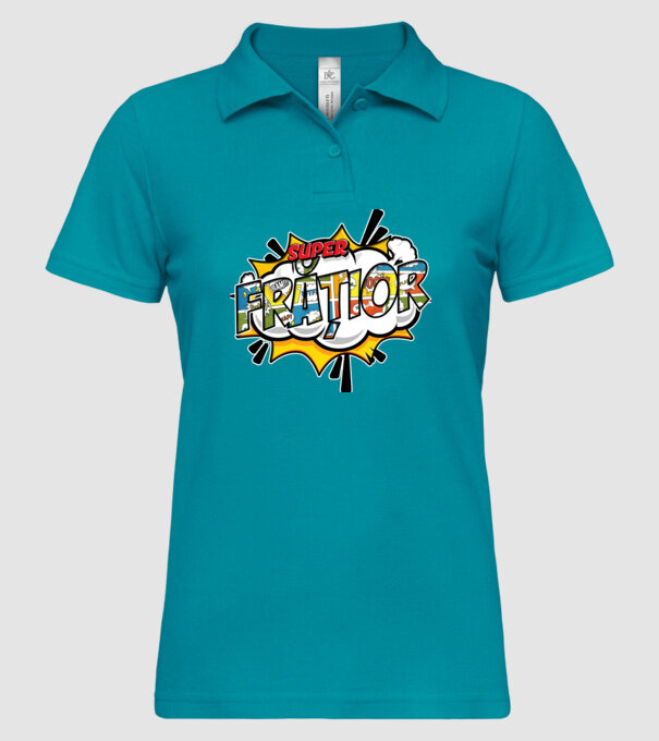 Super Frățior model turcoaz pe tricou