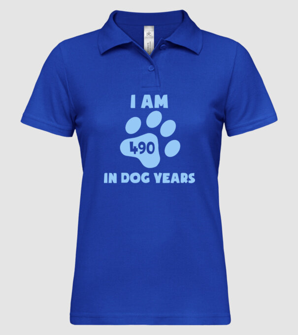 Dog Year - 490 model albastru regal pe tricou