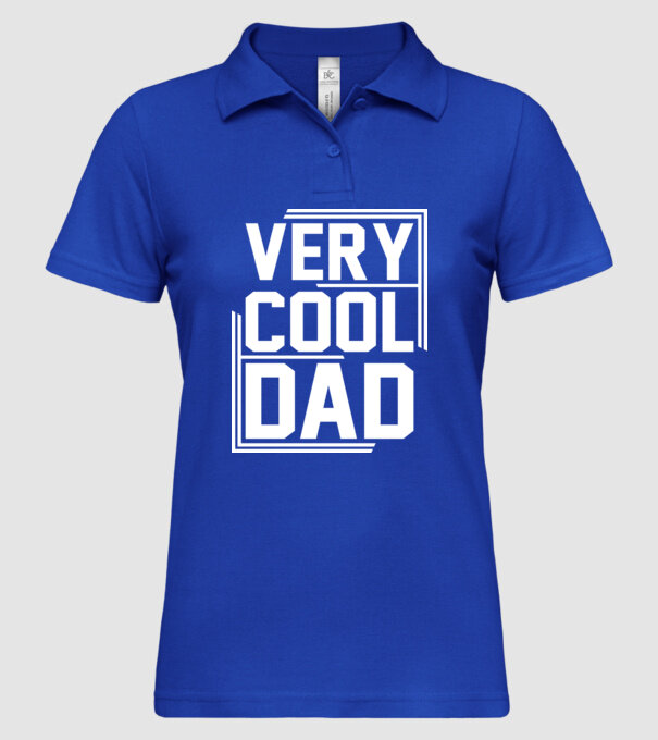 Very Cool Dad model albastru regal pe tricou