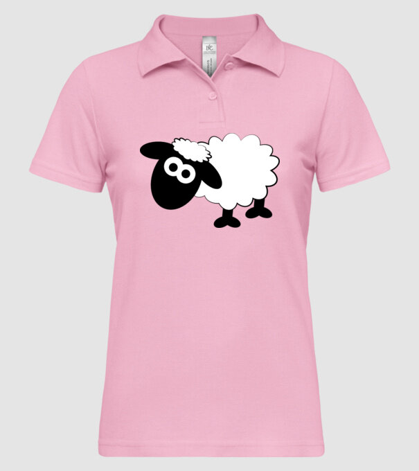 Miel model roz deschis pe tricou