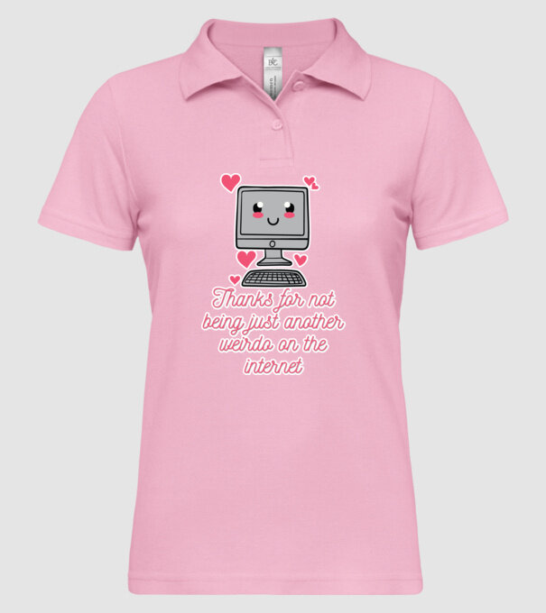 Not another weirdo model roz deschis pe tricou