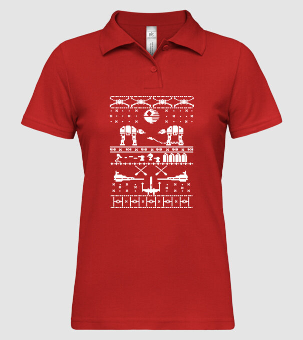 crăciun cu Walker model roșu pe tricou