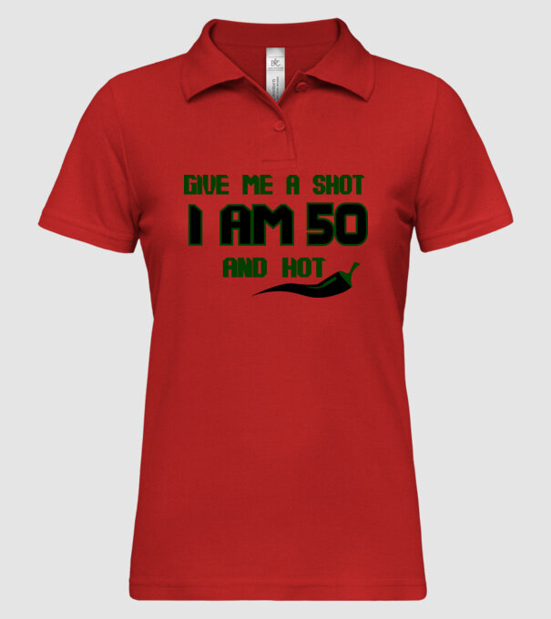 Give me a shot - 60 model roșu pe tricou