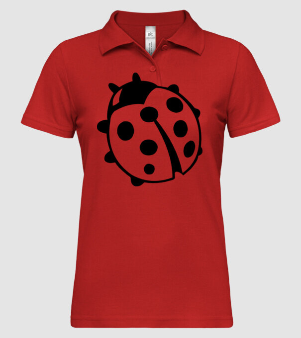 buburuză model roșu pe tricou