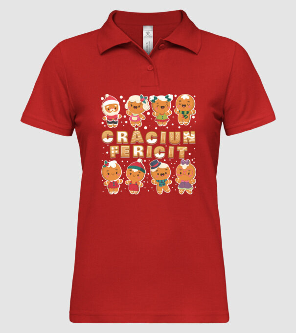 crăciun Fericit model roșu pe tricou