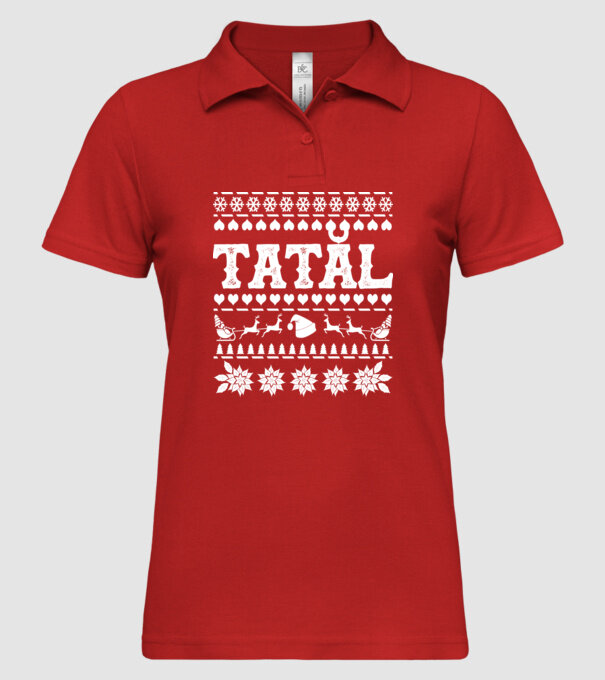 Tatăl model roșu pe tricou