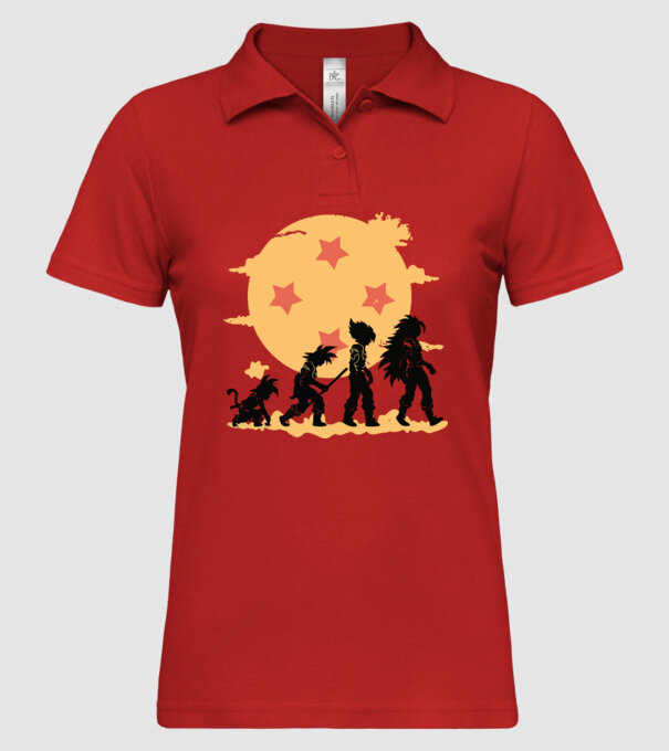 dragonball evolution model roșu pe tricou