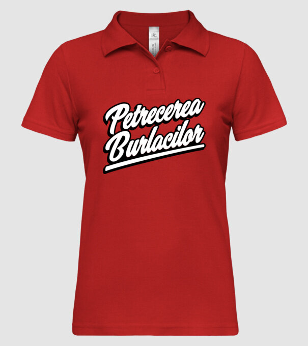 petrecerea burlacilor model roșu pe tricou