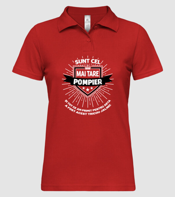 Sunt cel mai tare pompier și tot ce am primit pentru asta a fost acest tricou jalnic model roșu pe tricou