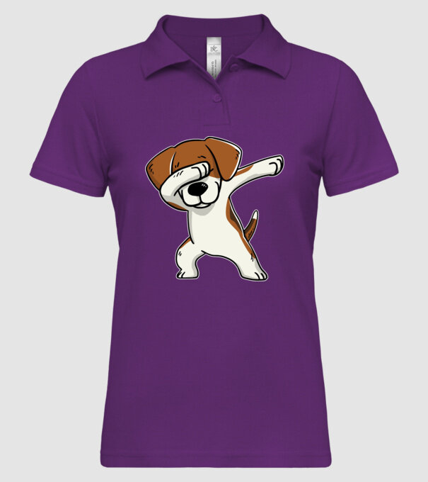 Beagle DAB model mentă pe tricou