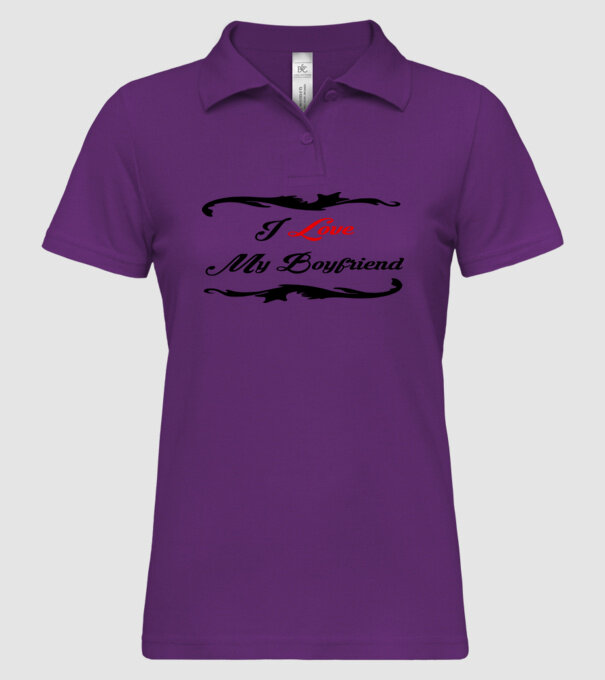 Boyfriend model mentă pe tricou