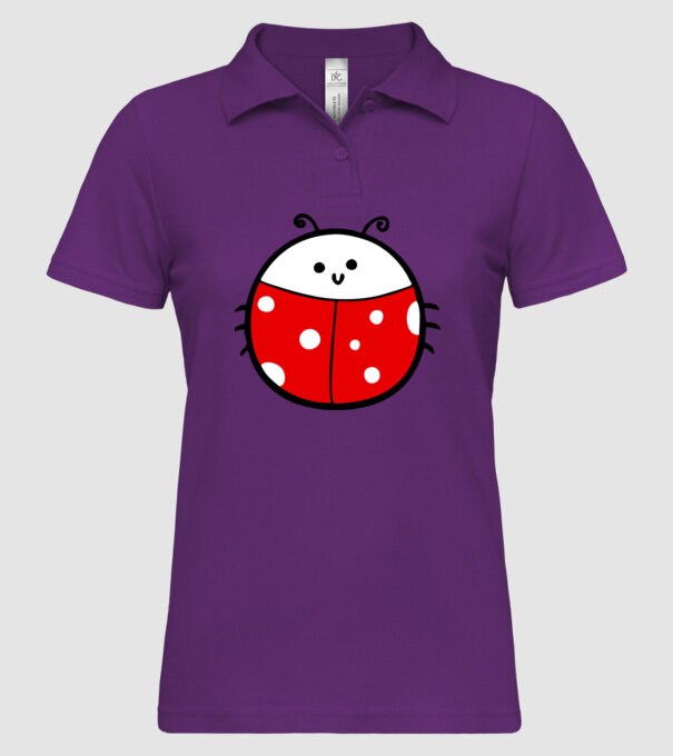 Buburuză model mentă pe tricou