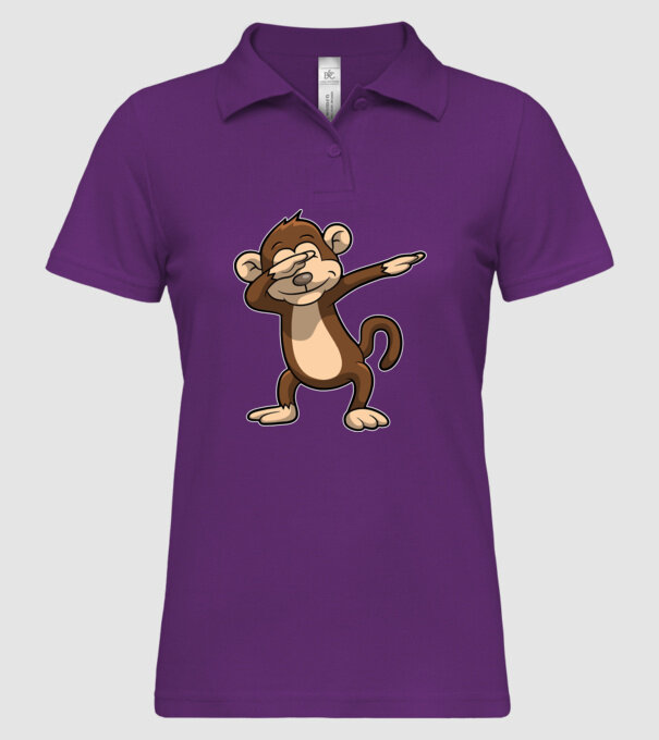 Maimuță DAB model mentă pe tricou