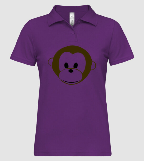 maimuță model mentă pe tricou