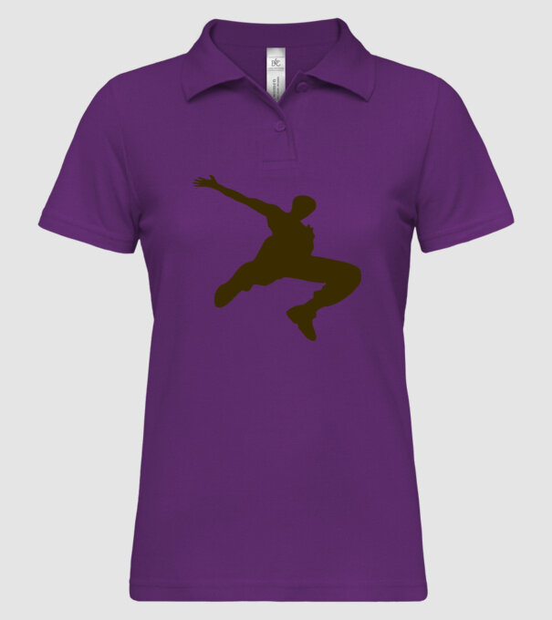 Logo Parkour model mentă pe tricou