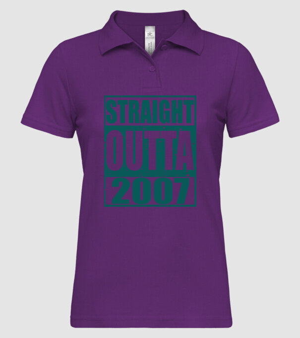Straight Outta - 2007 model mentă pe tricou