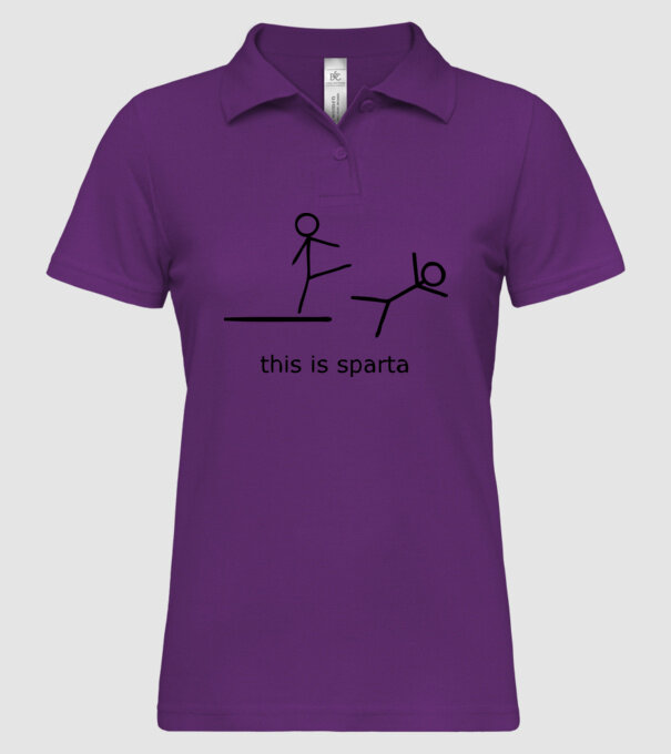 this is sparta model mentă pe tricou