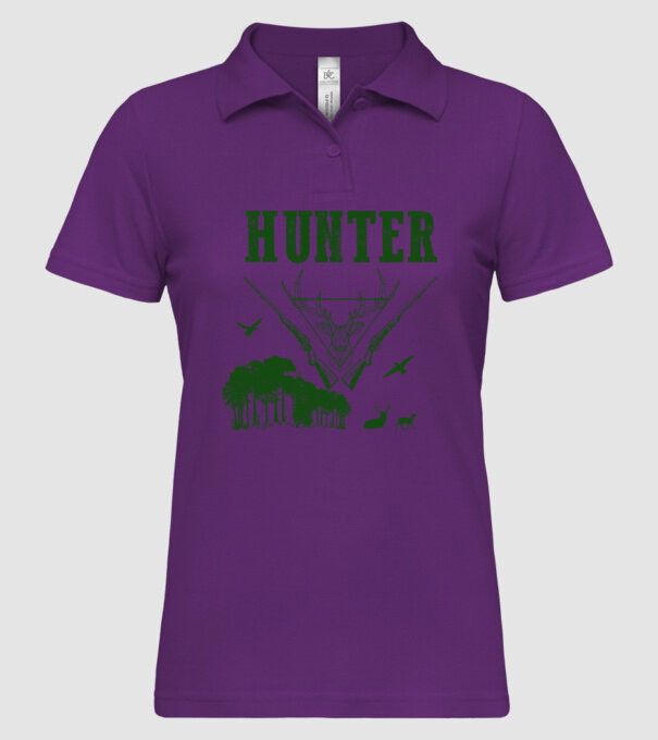 Vânător model mentă pe tricou