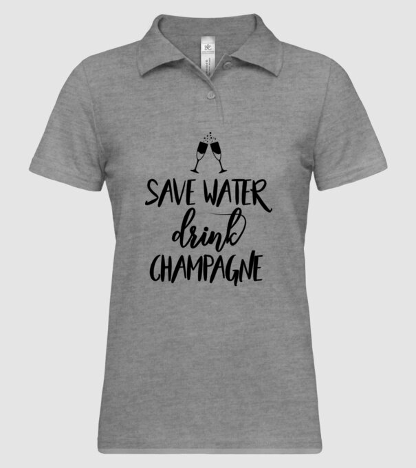 Bea șampanie model gri pe tricou