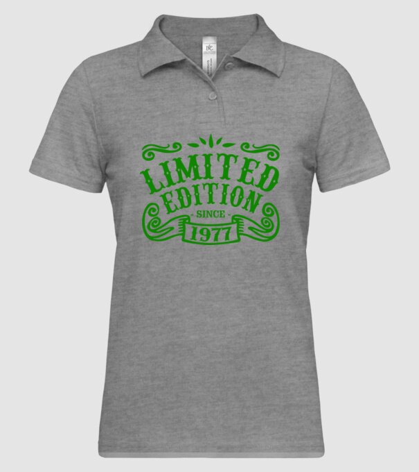 Limited edition 1977 model gri pe tricou