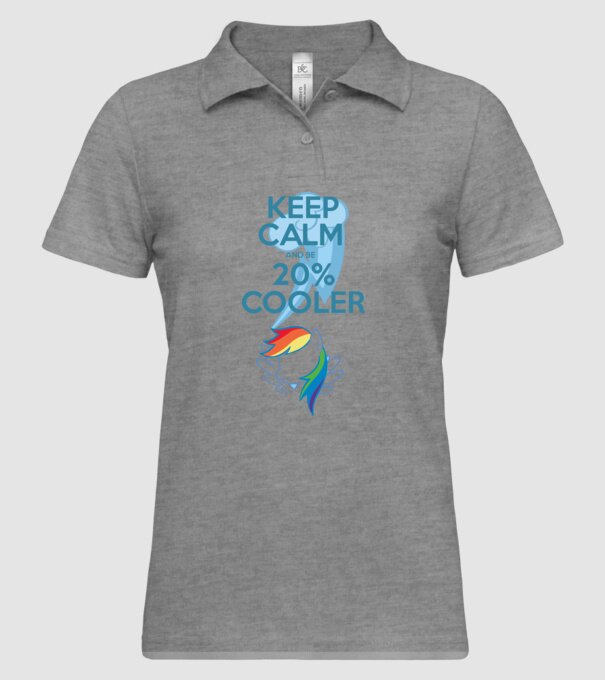 Rainbow Dash model gri pe tricou