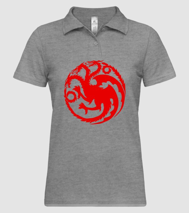 Targaryen model gri pe tricou