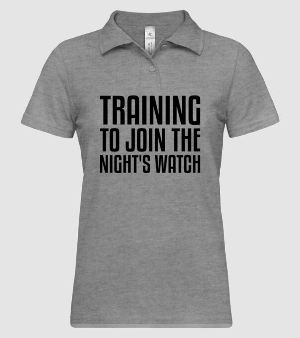 Training to join the nights watch model gri pe tricou
