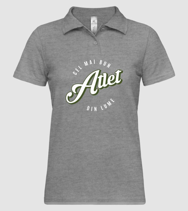 Cel mai bun Atlet din lume model gri pe tricou