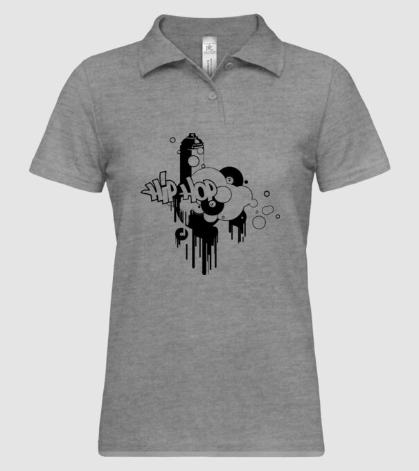 hip hop model gri pe tricou