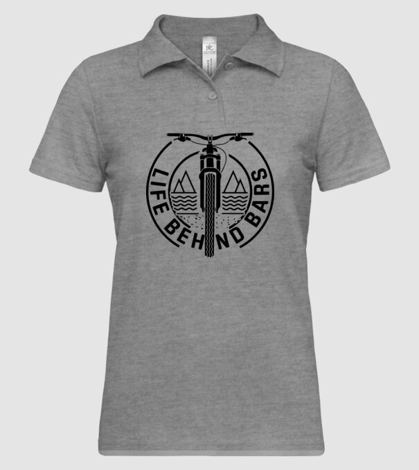 Life behind bars model gri pe tricou