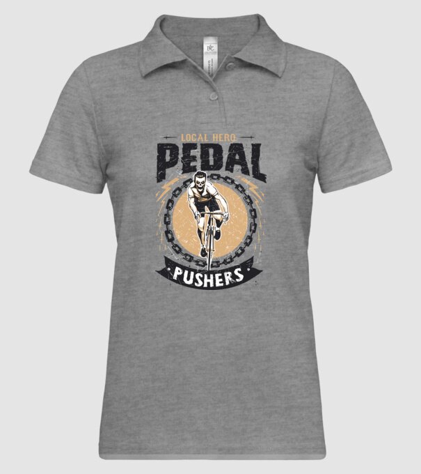 Pedal Pushers model gri pe tricou