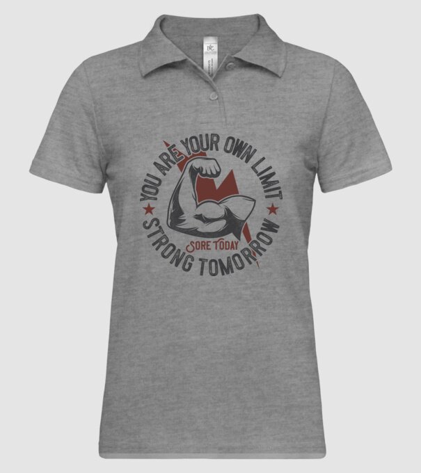 Sore Today model gri pe tricou