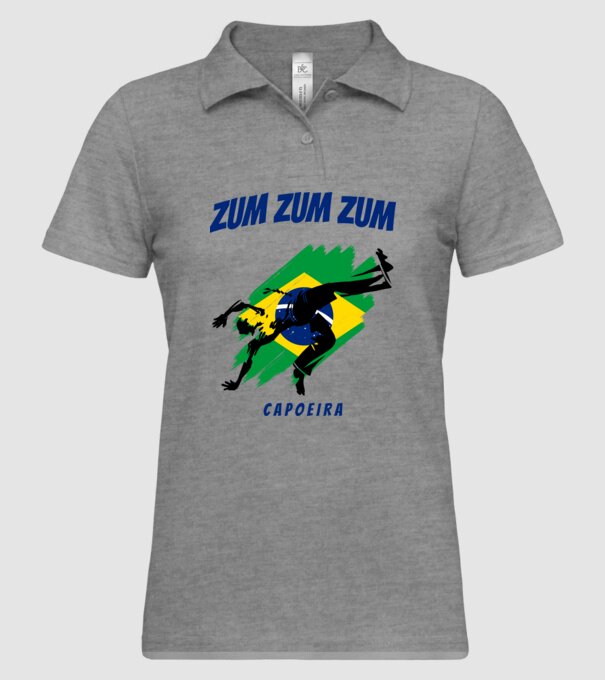 ZUM ZUM ZUM model gri pe tricou
