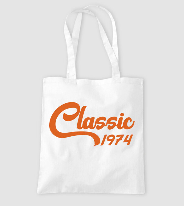 1974 Classic model alb pe tricou