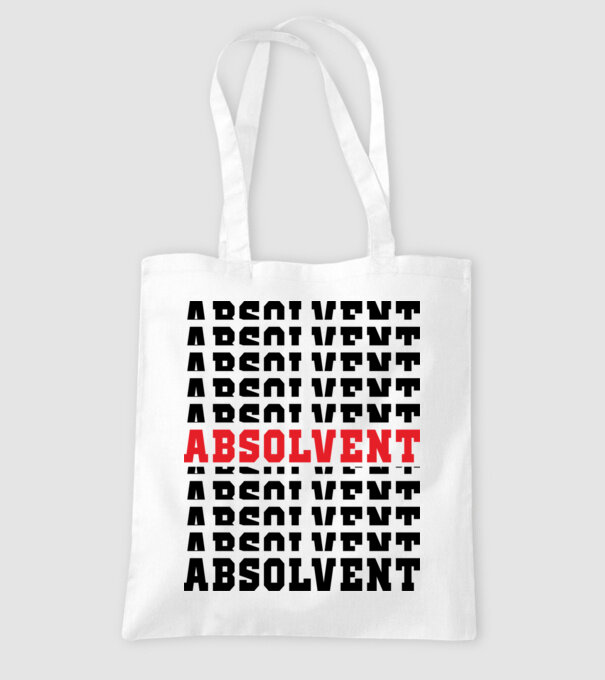 absolvent 2022 model alb pe tricou