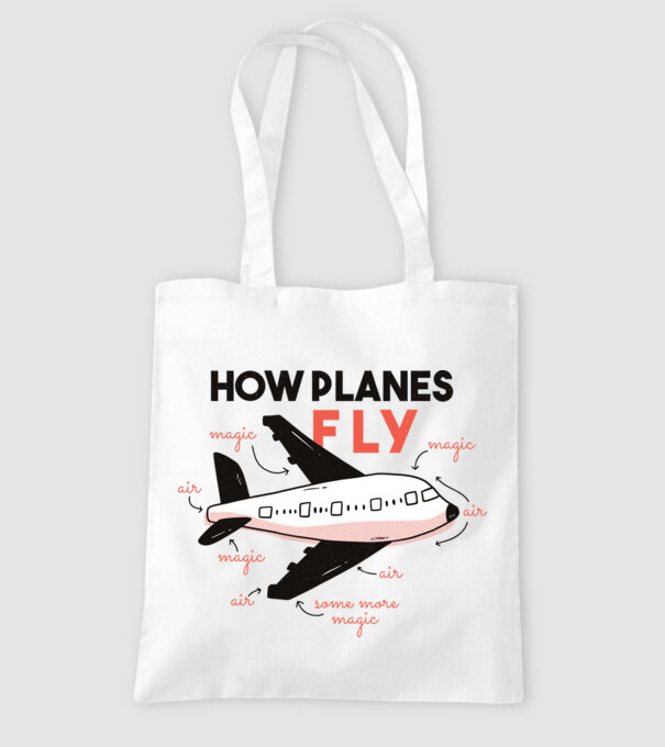 Avioane model alb pe tricou