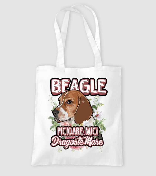 Bulldog francez picioare mici dragoste mare model alb pe tricou