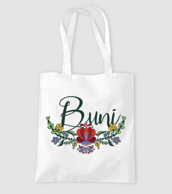 Buni model alb pe tricou