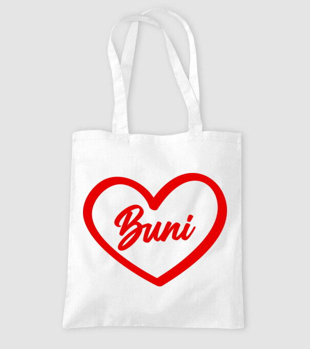 Buni model alb pe tricou
