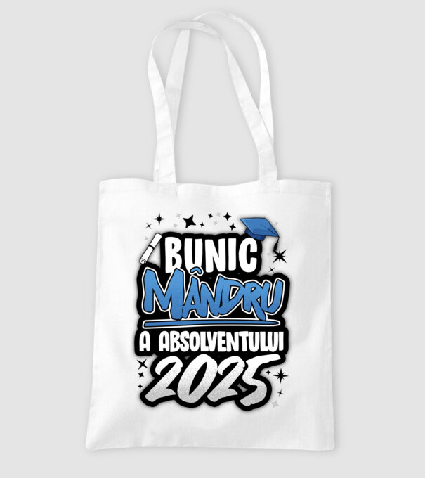 Bunic MÂNDRU a absolventului model alb pe tricou