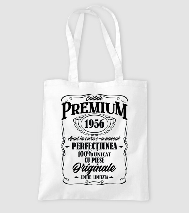 calitate premium -1956 - anul în care s-a născut - perfecțiunea - 100% unicat, cu piese originale, ediție limitată model alb pe tricou