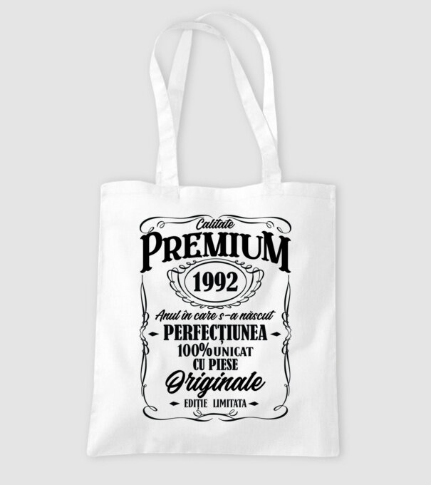 calitate premium -1992 - anul în care s-a născut - perfecțiunea - 100% unicat, cu piese originale, ediție limitată model alb pe tricou