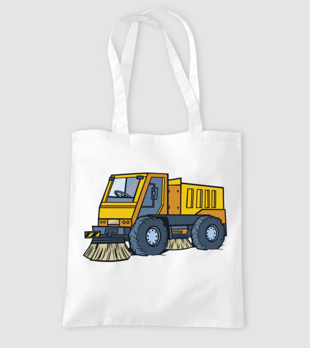 Camioane model alb pe tricou
