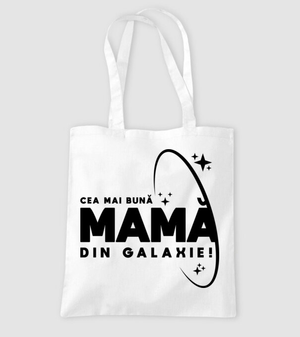Cea mai bună bunică din Galaxie! model alb pe tricou