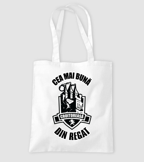 Cea mai bună croitoreasă din regat model alb pe tricou